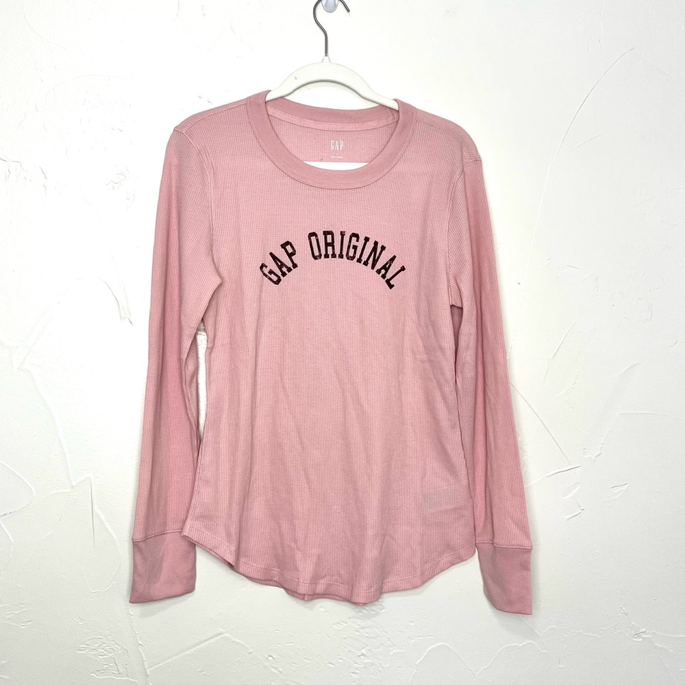 ⭐️ 3 for $25 Gap Pink Thermal Long Sleeve Top